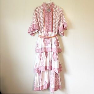 Sue Sartor Tiered Ibiza dress